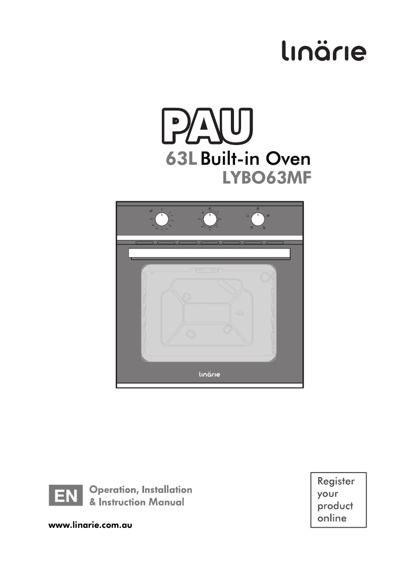Página 1 del manual Manual de usuario Linarie Pau LYBO63MF