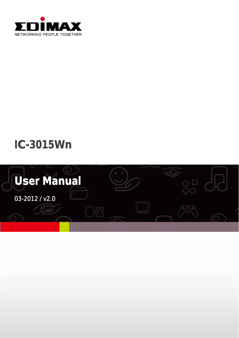 Image de la première page du manuel de l'appareil IC-3015Wn