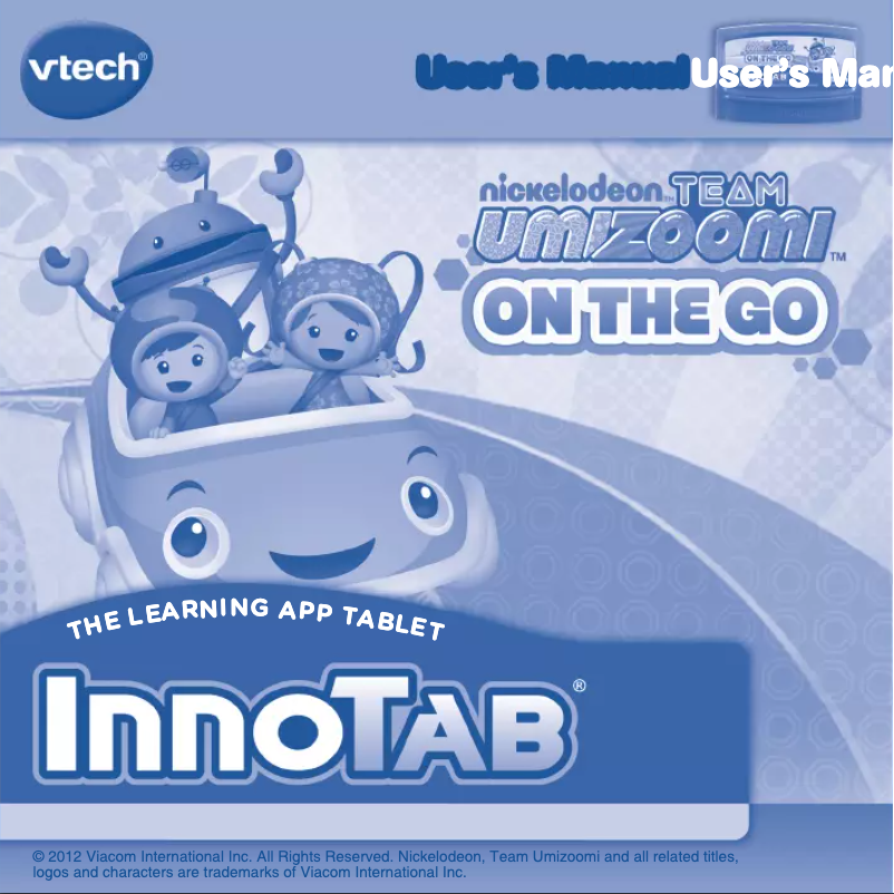 Página 1 del manual Manual de usuario Vtech Umizoomi