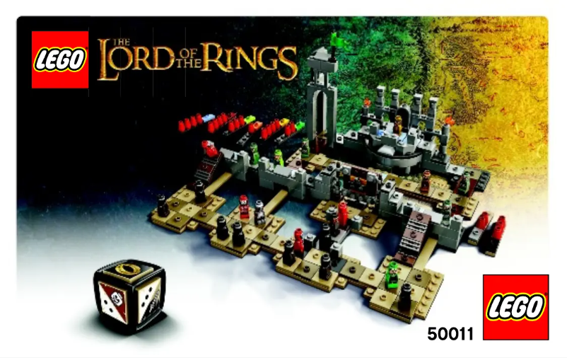 Image de la première page du manuel de l'appareil Lord of the Rings (TM) The Battle for Helms