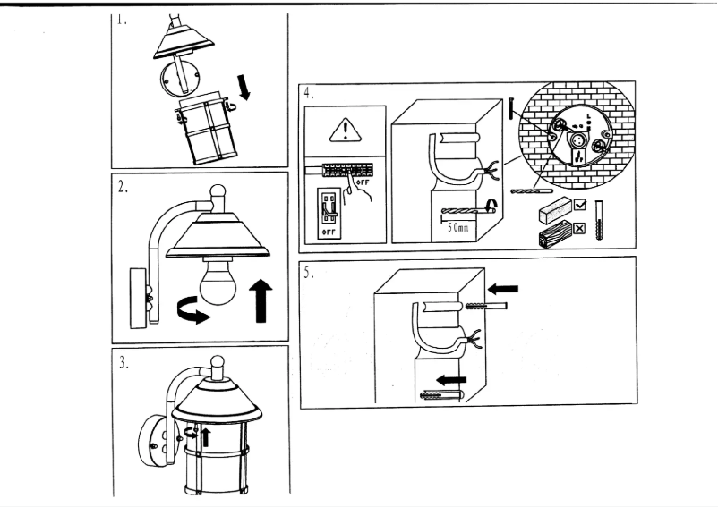 Page 1 de la notice Manuel utilisateur Eglo San Telmo