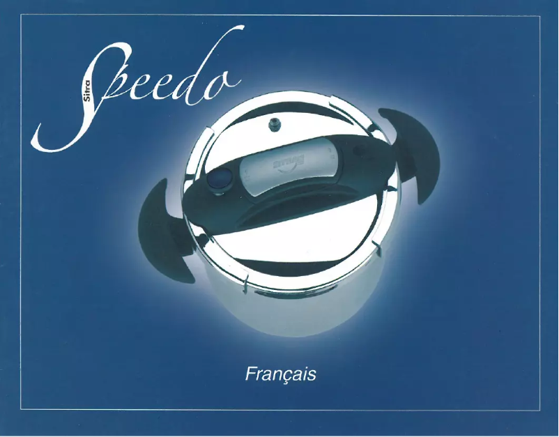 Imagen de la primera página del manual del dispositivo Speedo
