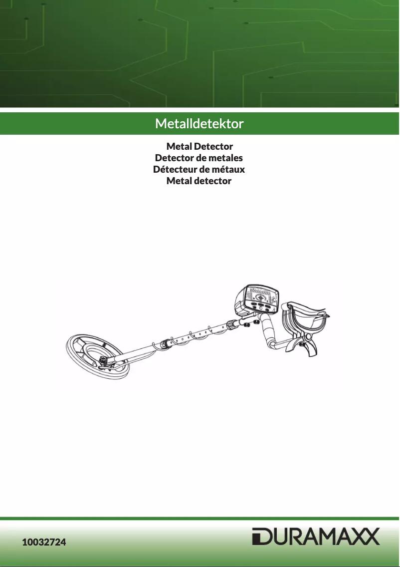 Page 1 de la notice Manuel utilisateur Duramaxx Dr. Jones