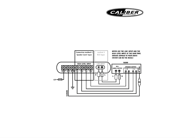 Page n°1 - Manuel utilisateur Caliber BCT 25