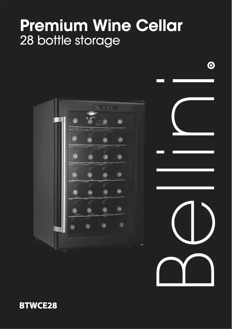 Image de la première page du manuel de l'appareil BTWCE28