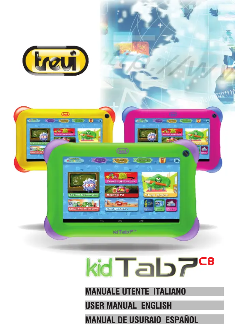 Page n°1 - Manuel utilisateur Trevi Kids 7 C8