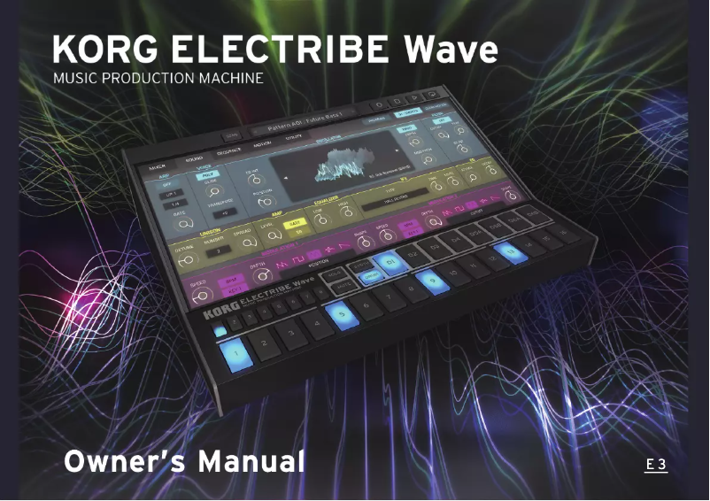 Page 1 de la notice Manuel utilisateur Korg ELECTRIBE Wave