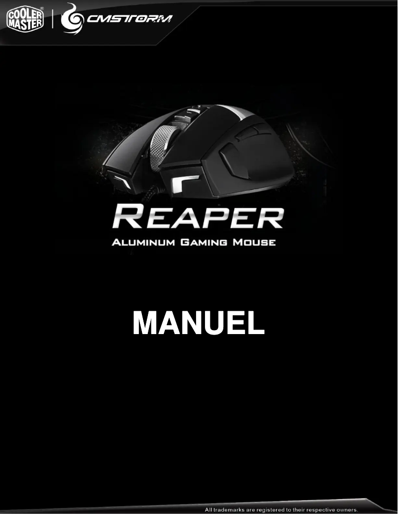 Page n°1 - Manuel utilisateur Cooler Master Reaper