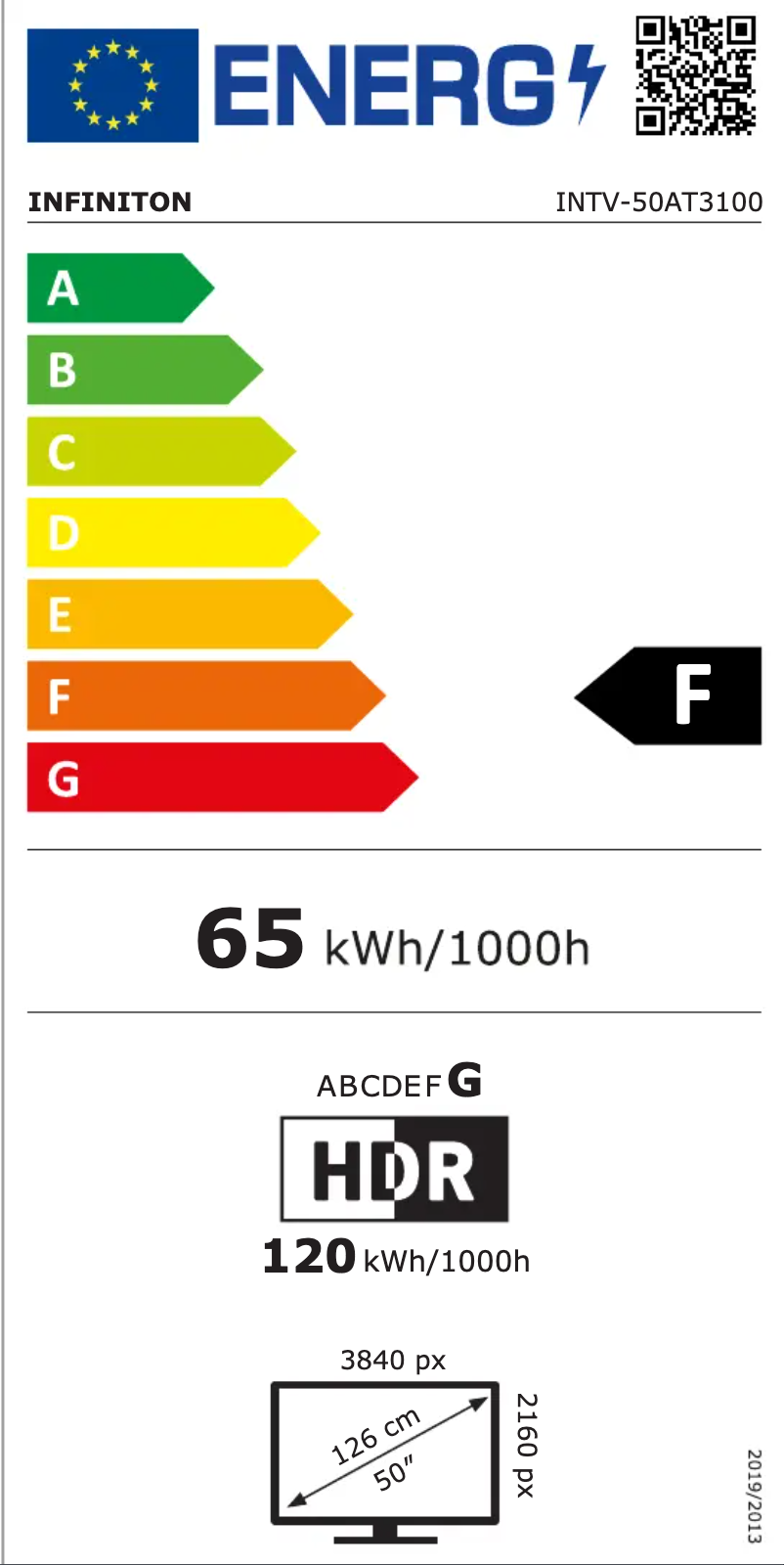 Image de la première page du manuel de l'appareil INTV-50AT3100