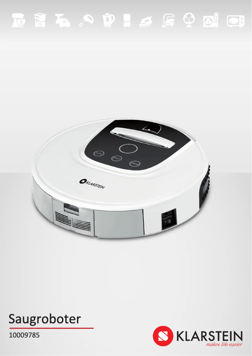 Page n°1 - Manuel utilisateur Klarstein Cleanhero 10009785