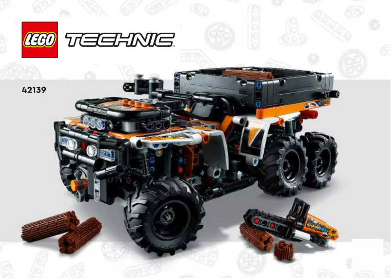Page 1 de la notice Manuel utilisateur Lego Technic 42139