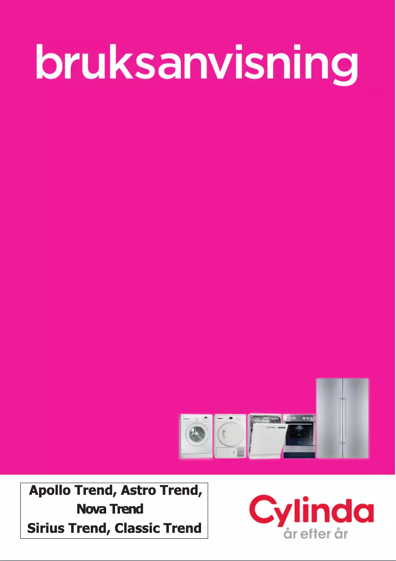 Page 1 de la notice Manuel utilisateur Cylinda APOLLO TREND 60 RF