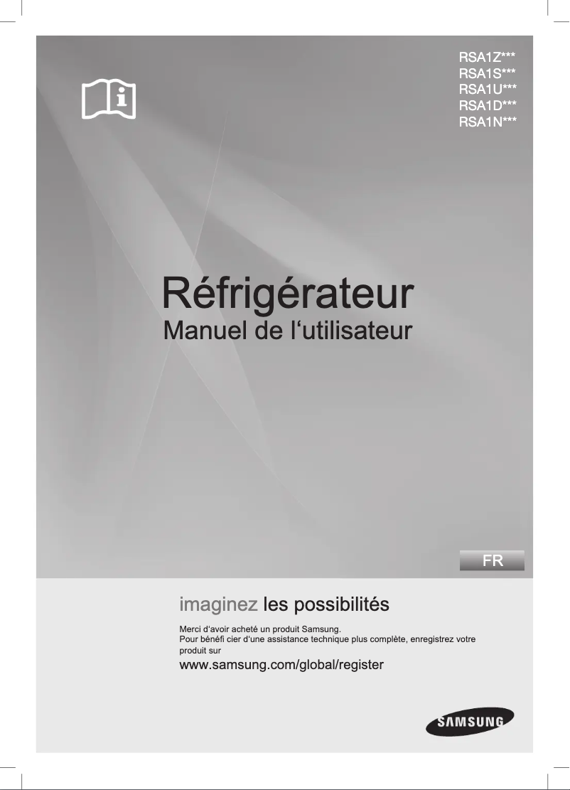 Page n°1 - Manuel utilisateur Samsung RSA1WHPE