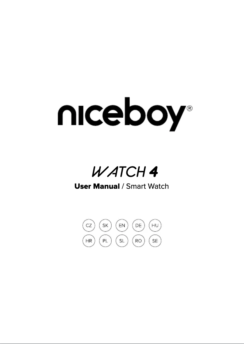 Page n°1 - Manuel utilisateur Niceboy WATCH 4