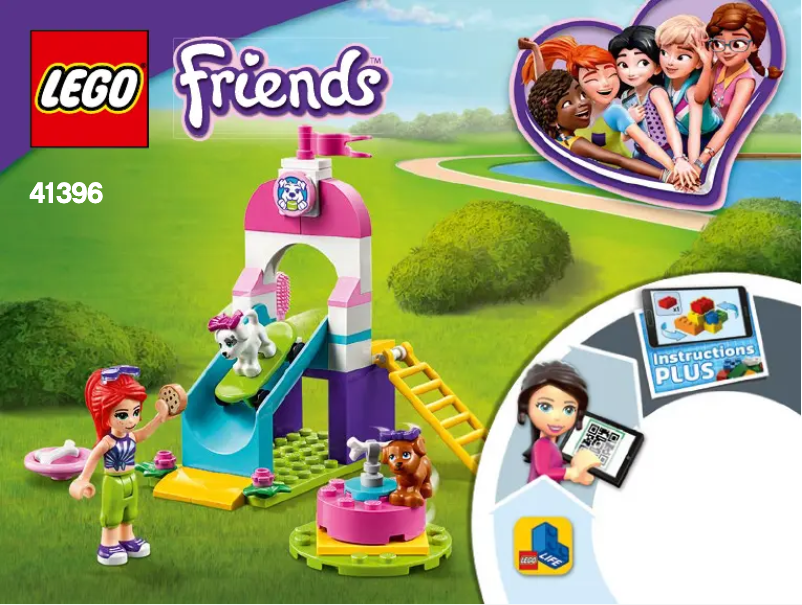 Page 1 de la notice Manuel utilisateur Lego Friends 41396