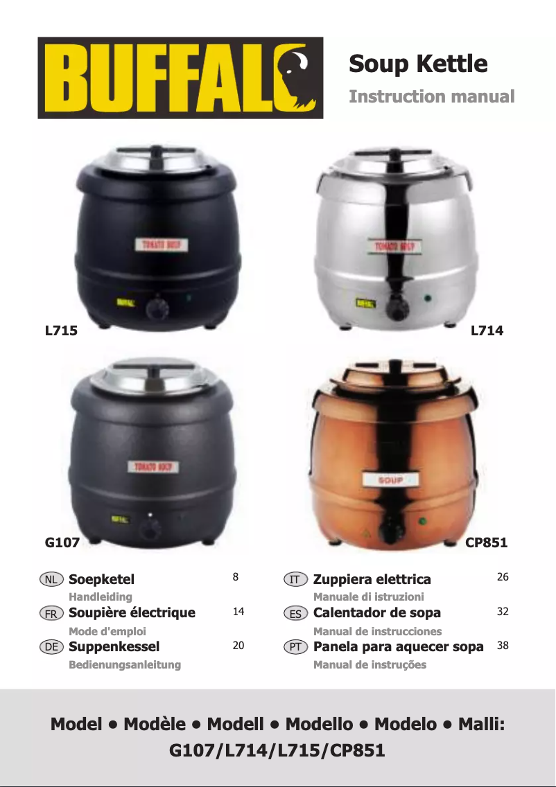 Page n°1 - Manuel utilisateur Buffalo L715