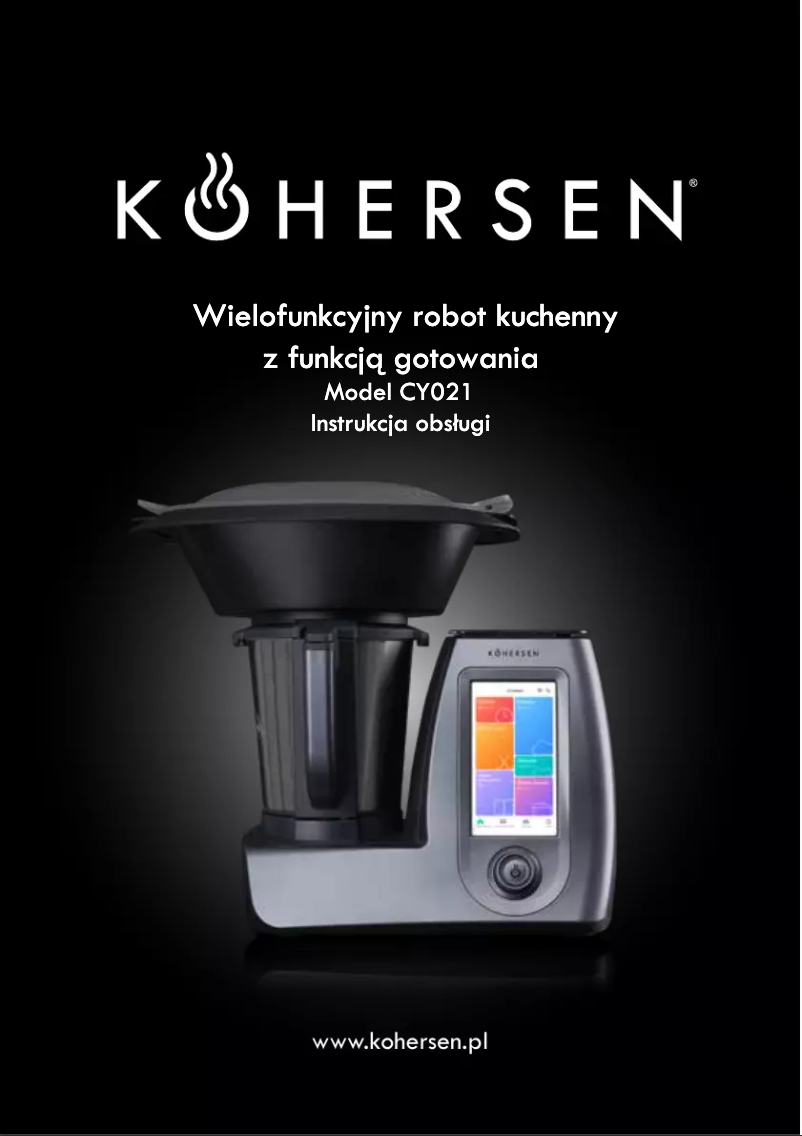 Page n°1 - Manuel utilisateur Kohersen CY021