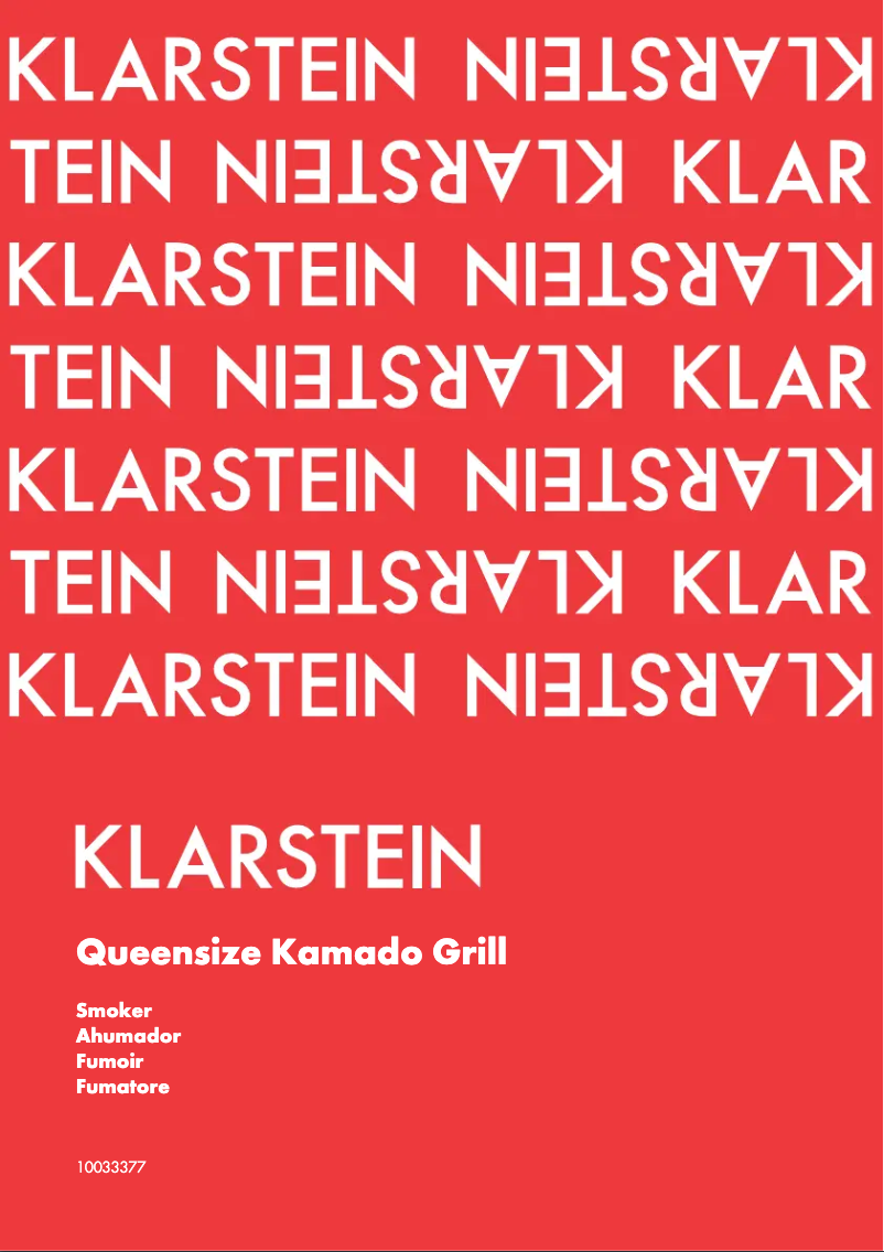 Página 1 del manual Manual de usuario Klarstein 10033377