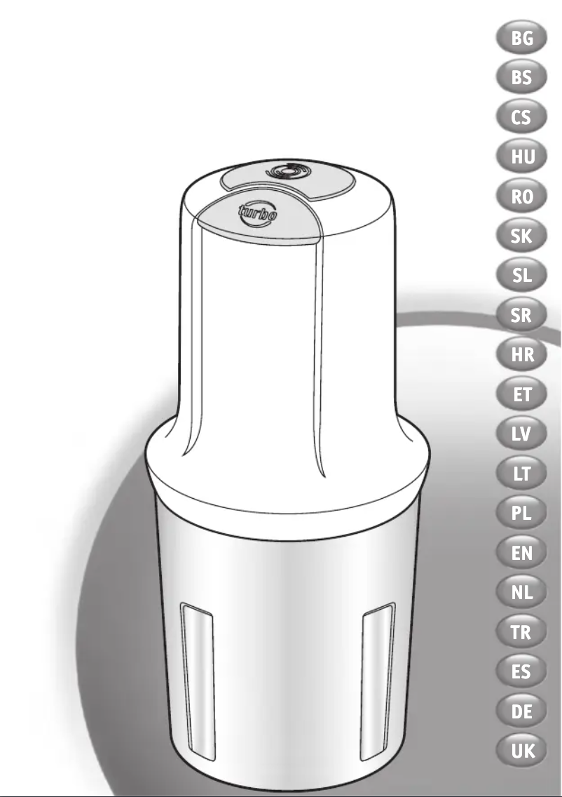 Image de la première page du manuel de l'appareil Multi Moulinette MQ7231