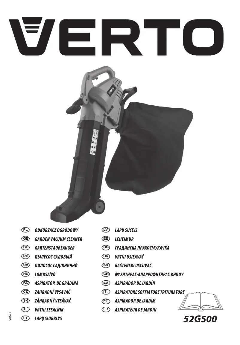 Page 1 de la notice Manuel utilisateur Verto 52G500
