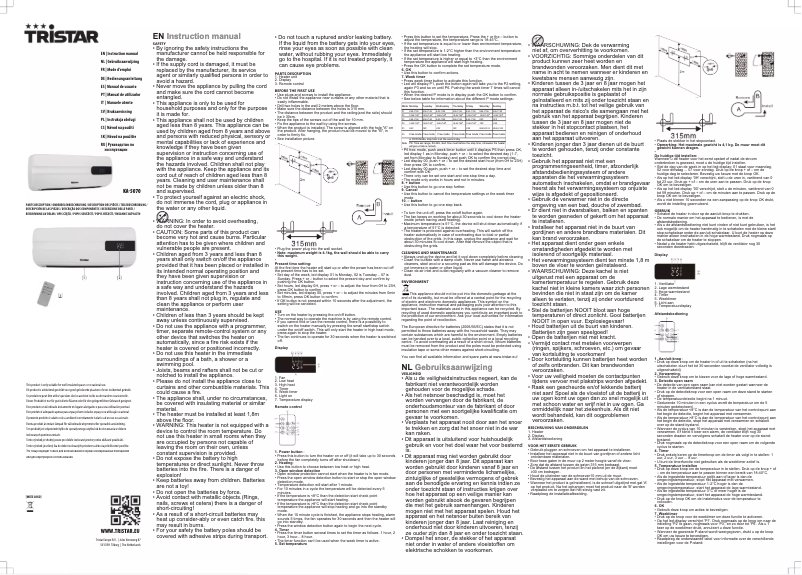 Image de la première page du manuel de l'appareil KA-5070