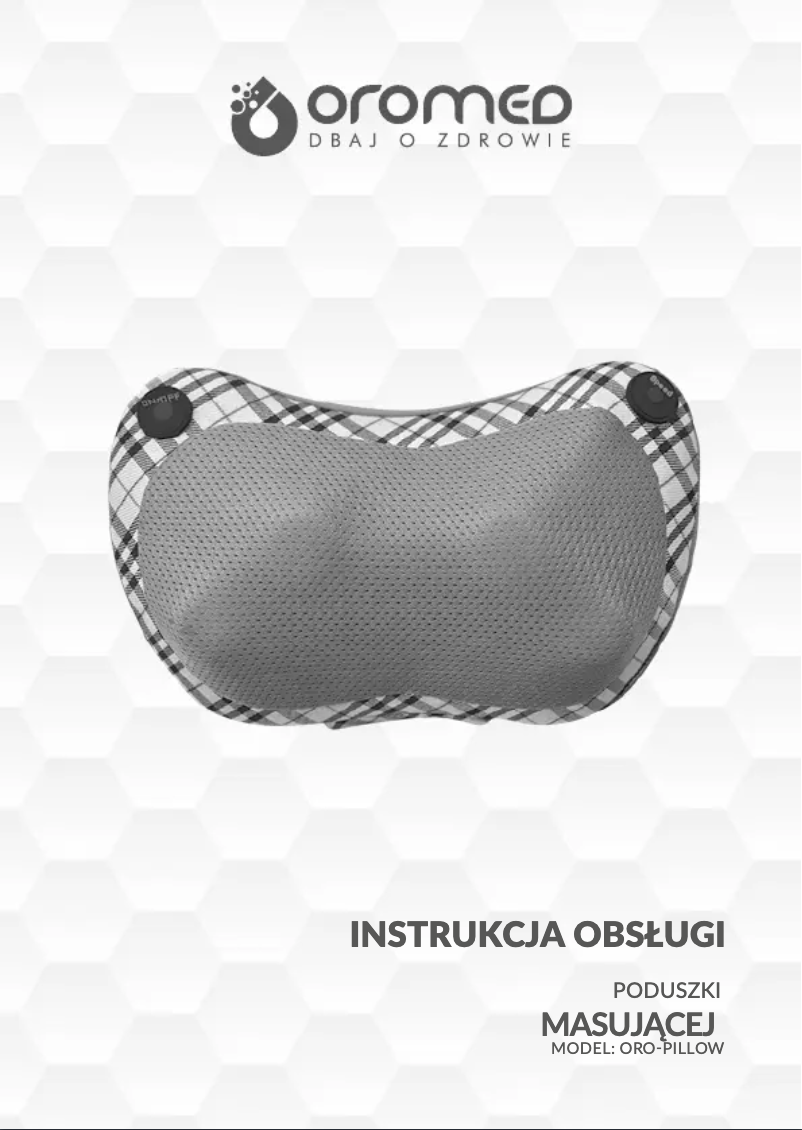 Page 1 de la notice Manuel utilisateur Oromed Oro-Pillow