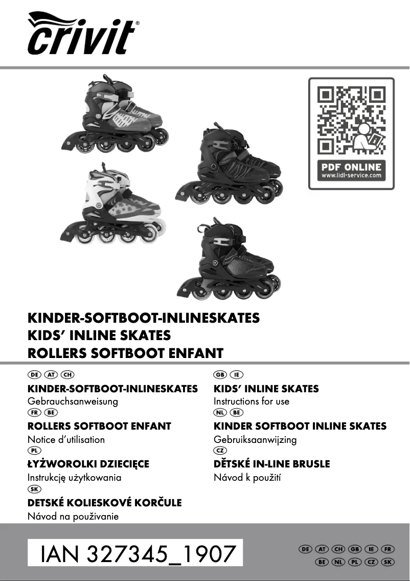 Página 1 del manual Manual de usuario Crivit IAN 327345