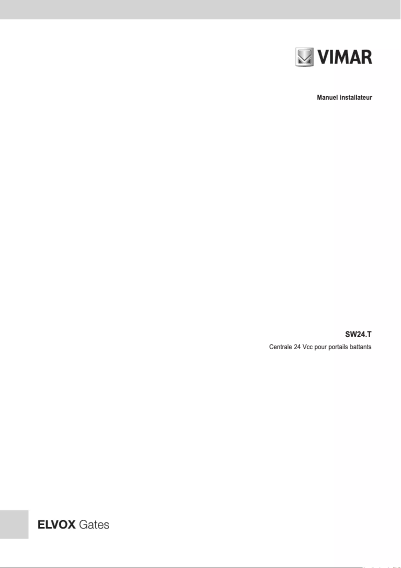 Image de la première page du manuel de l'appareil ELVOX EK06