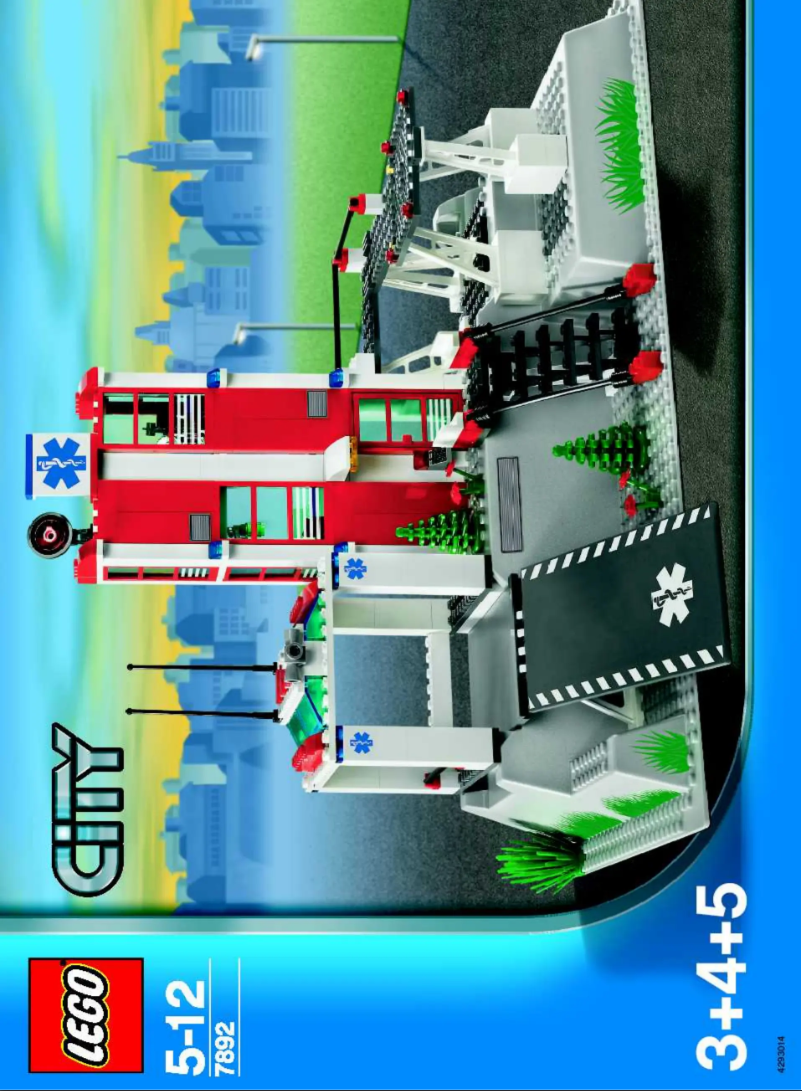 Page 1 de la notice Manuel utilisateur Lego Hospital Value-Pack