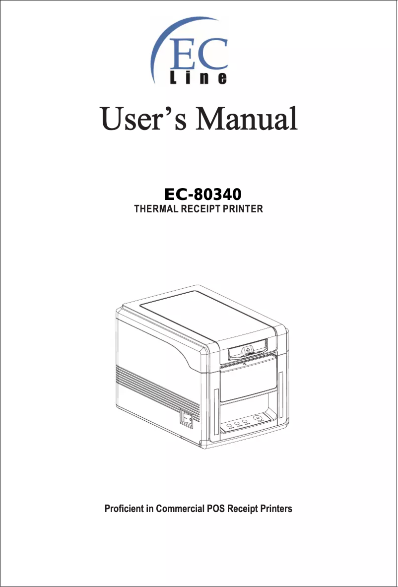 Image de la première page du manuel de l'appareil EC-PM-80340