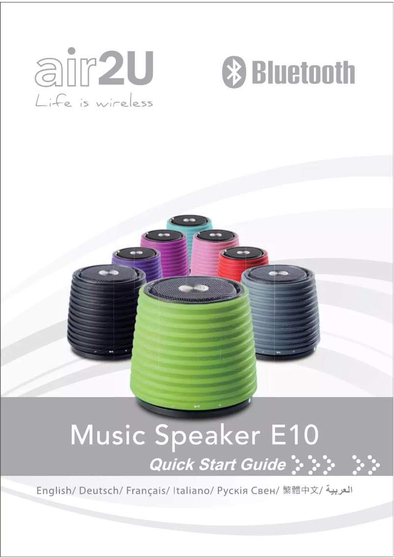 Page 1 de la notice Manuel utilisateur Aiptek E10