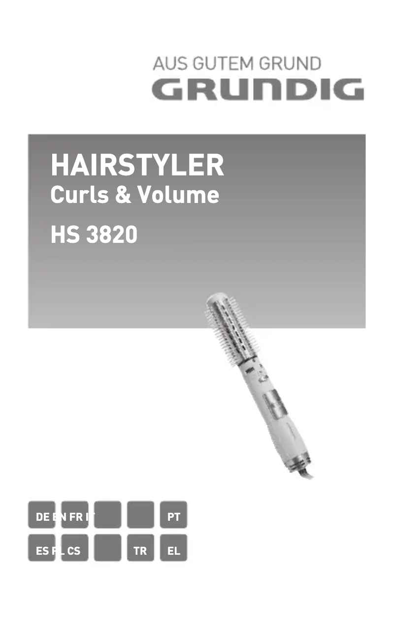 Page 1 de la notice Manuel utilisateur Grundig HS 3820