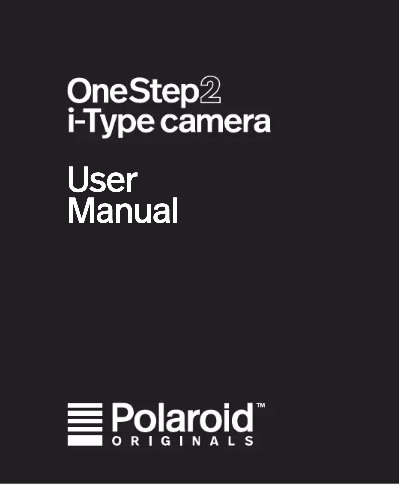 Page 1 de la notice Manuel utilisateur Polaroid OneStep 2 VF