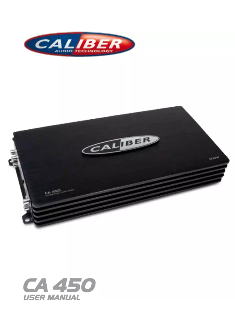 Page 1 de la notice Manuel utilisateur CoolMax CA-450