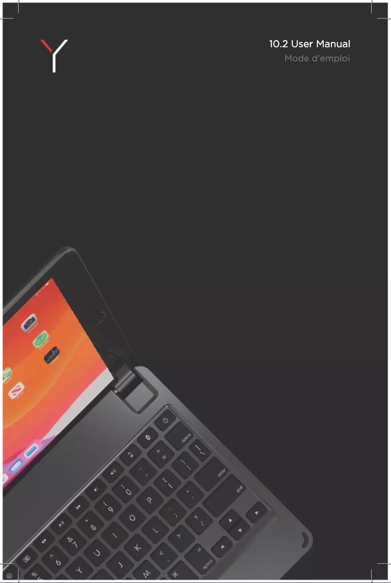 Page 1 de la notice Manuel utilisateur Brydge 10.2