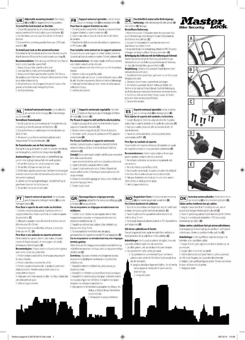 Imagen de la primera página del manual del dispositivo 8279