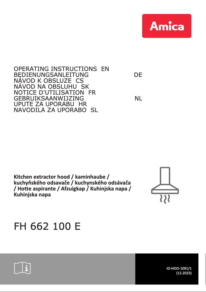 Image de la première page du manuel de l'appareil FH 662 100 E
