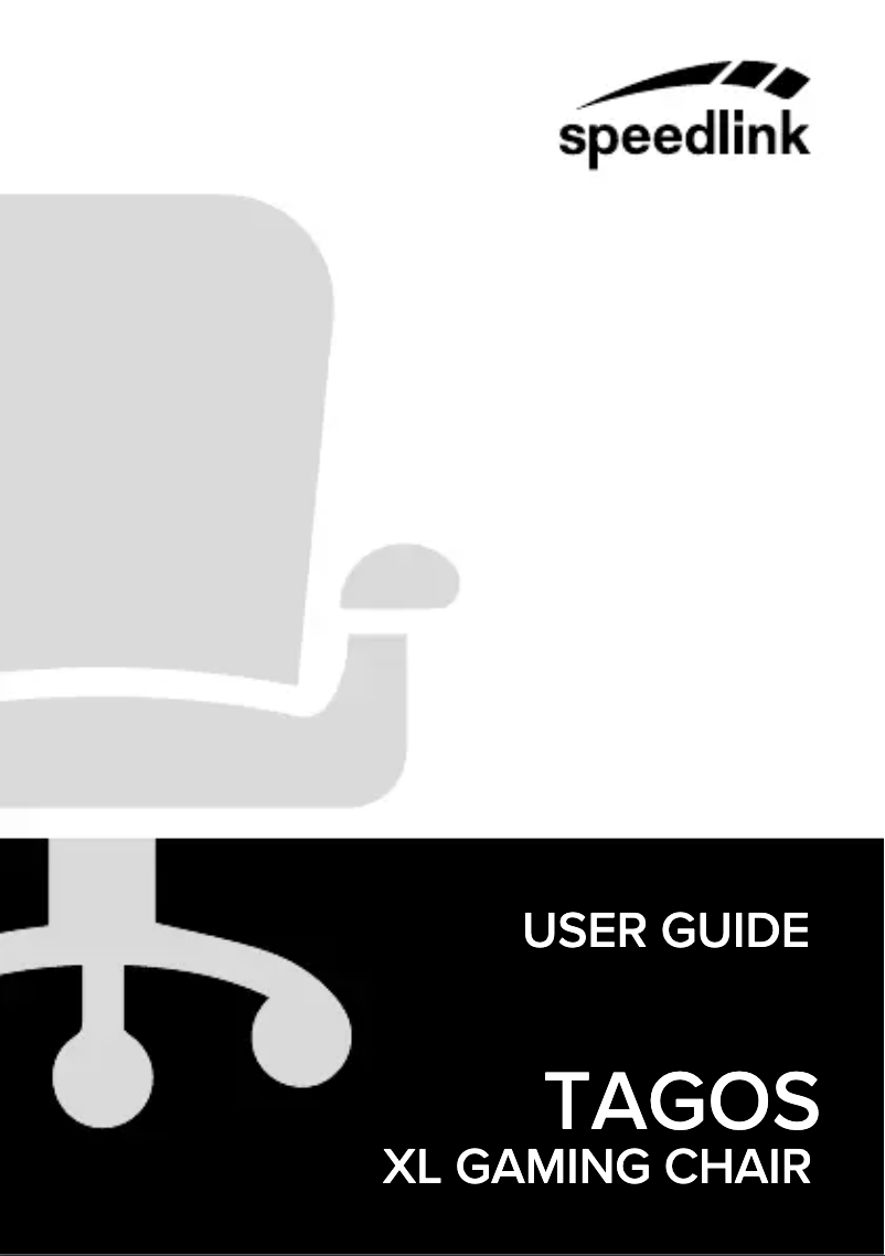 Page n°1 - Manuel utilisateur Speed-Link Tagos SL-660004-BKRD