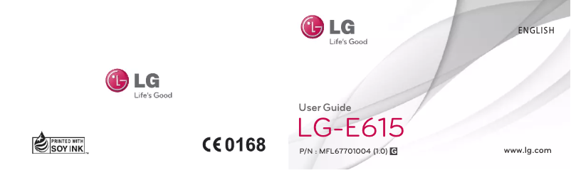 Page 1 de la notice Manuel utilisateur LG Swift L5