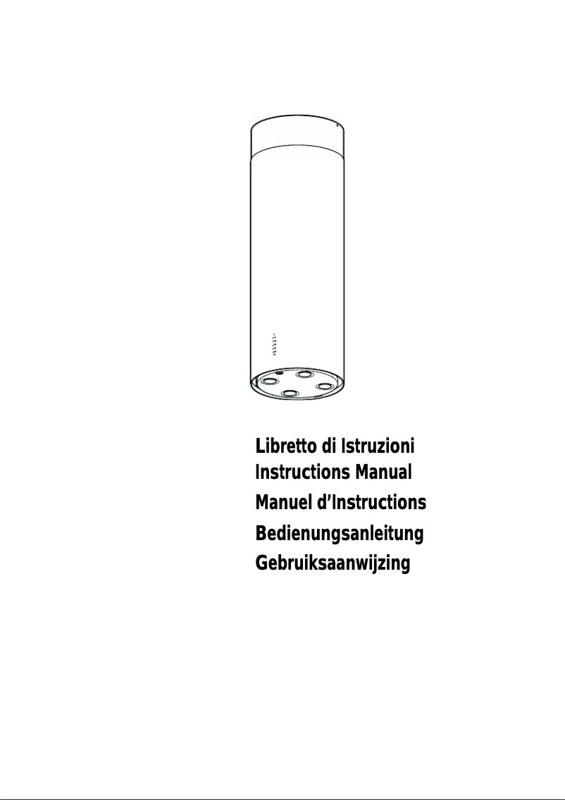 Image de la première page du manuel de l'appareil Cylindre