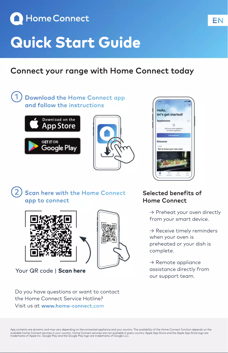 Page 1 de la notice Manuel utilisateur Thermador Pro Harmony PRD484WCHU