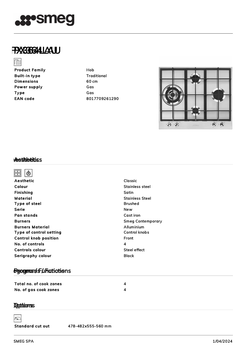 Image de la première page du manuel de l'appareil PX364