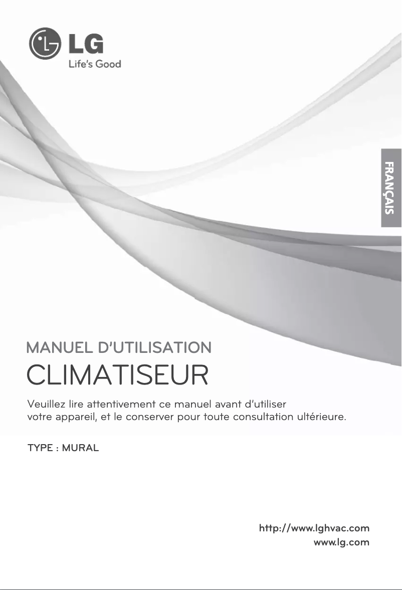 Page n°1 - Manuel utilisateur LG LSU161HSV