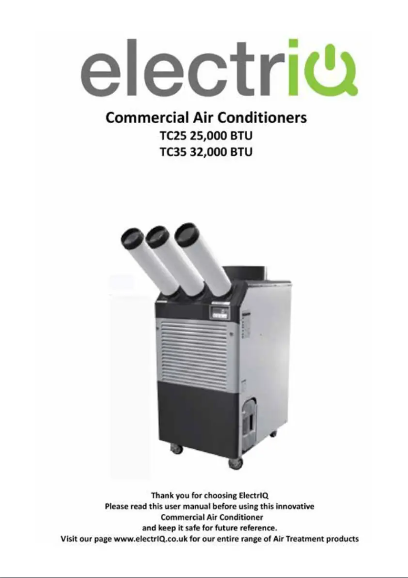 Image de la première page du manuel de l'appareil TC25