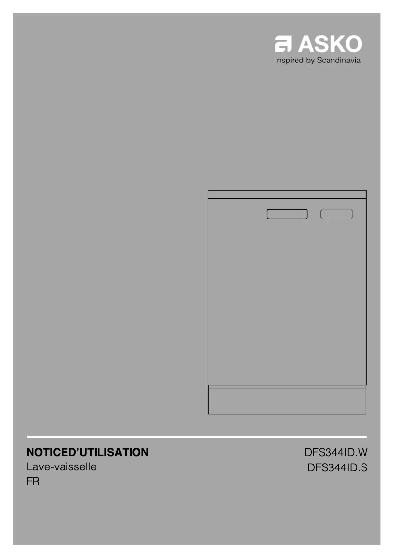 Image de la première page du manuel de l'appareil DFS344ID.W