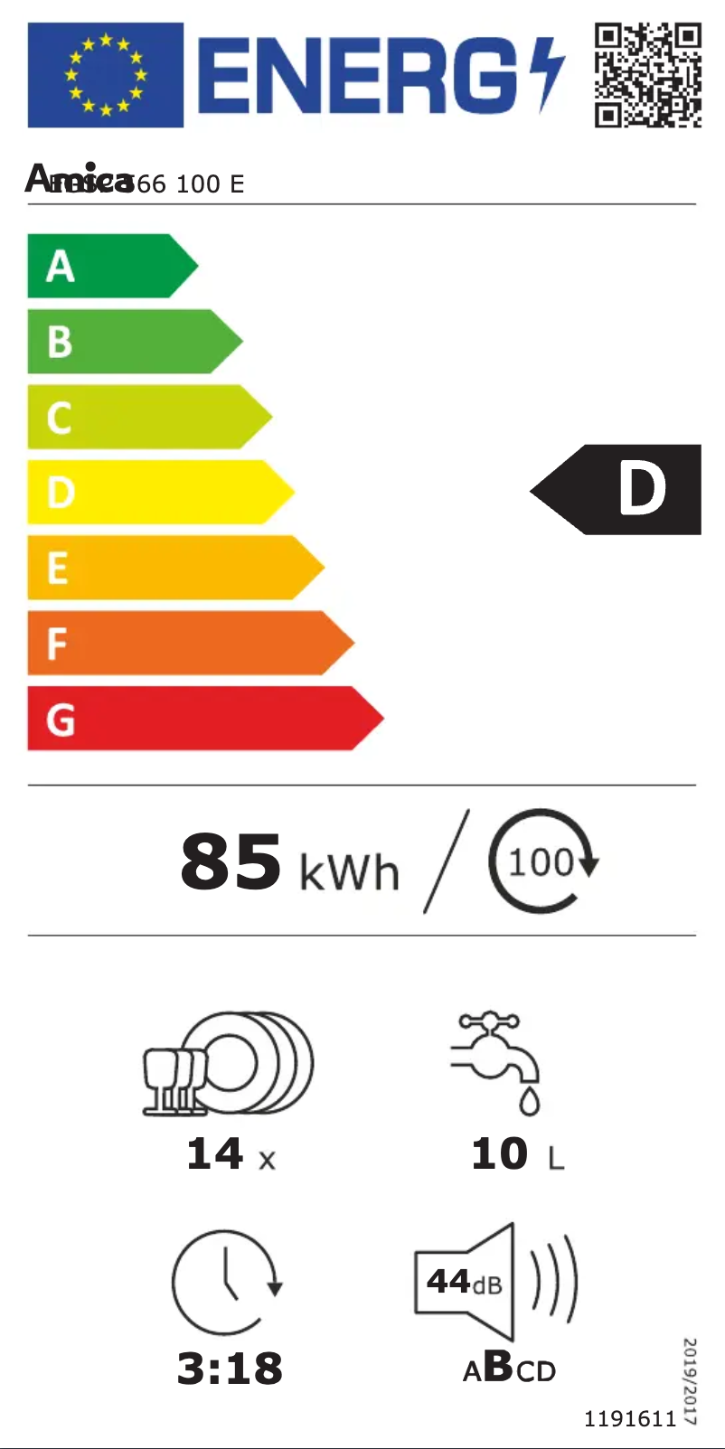 Image de la première page du manuel de l'appareil EGSP 566 100 E