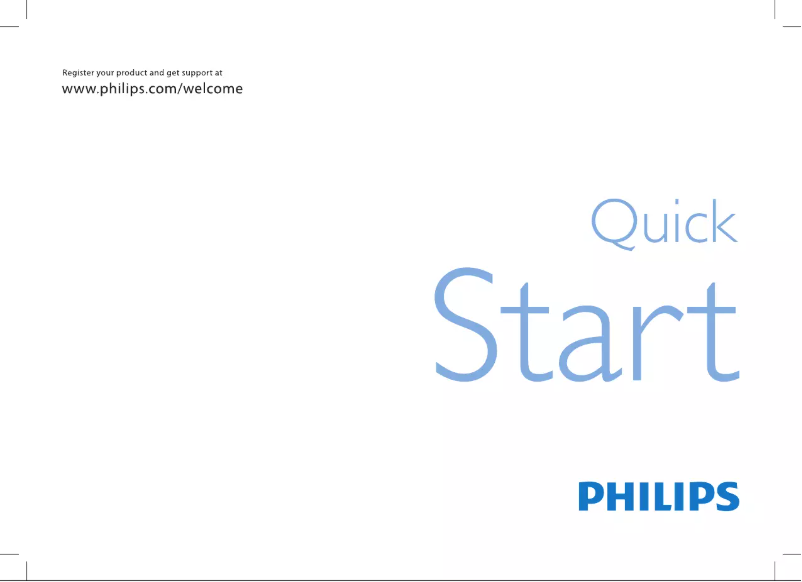 First page image of the manual for 32PFL3405H