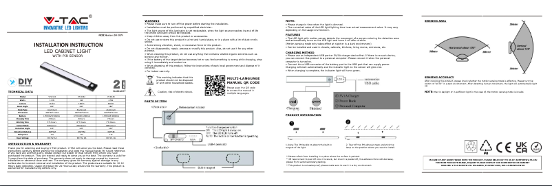 Image de la première page du manuel de l'appareil VT-8143