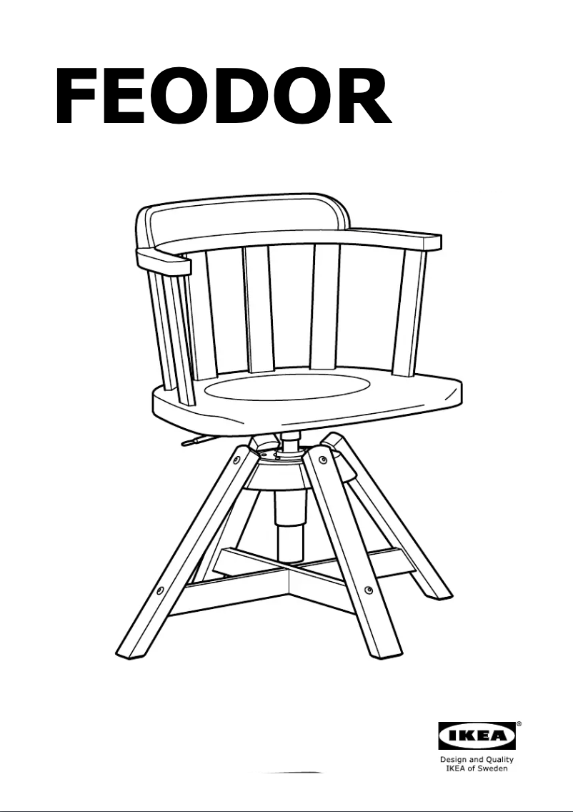 Image de la première page du manuel de l'appareil FEODOR