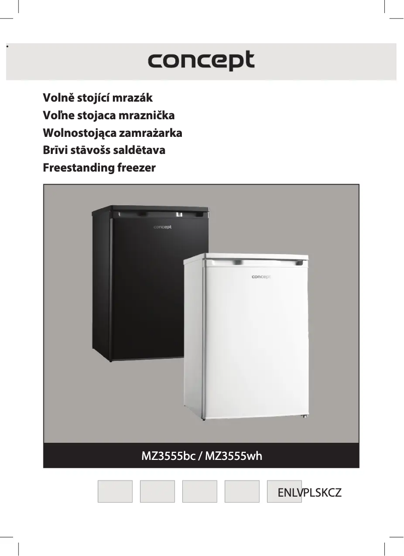 Page n°1 - Manuel utilisateur Concept MZ3555BC